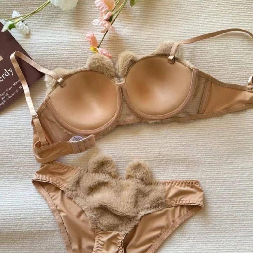 Premium Quality Cartoon Bra Set!