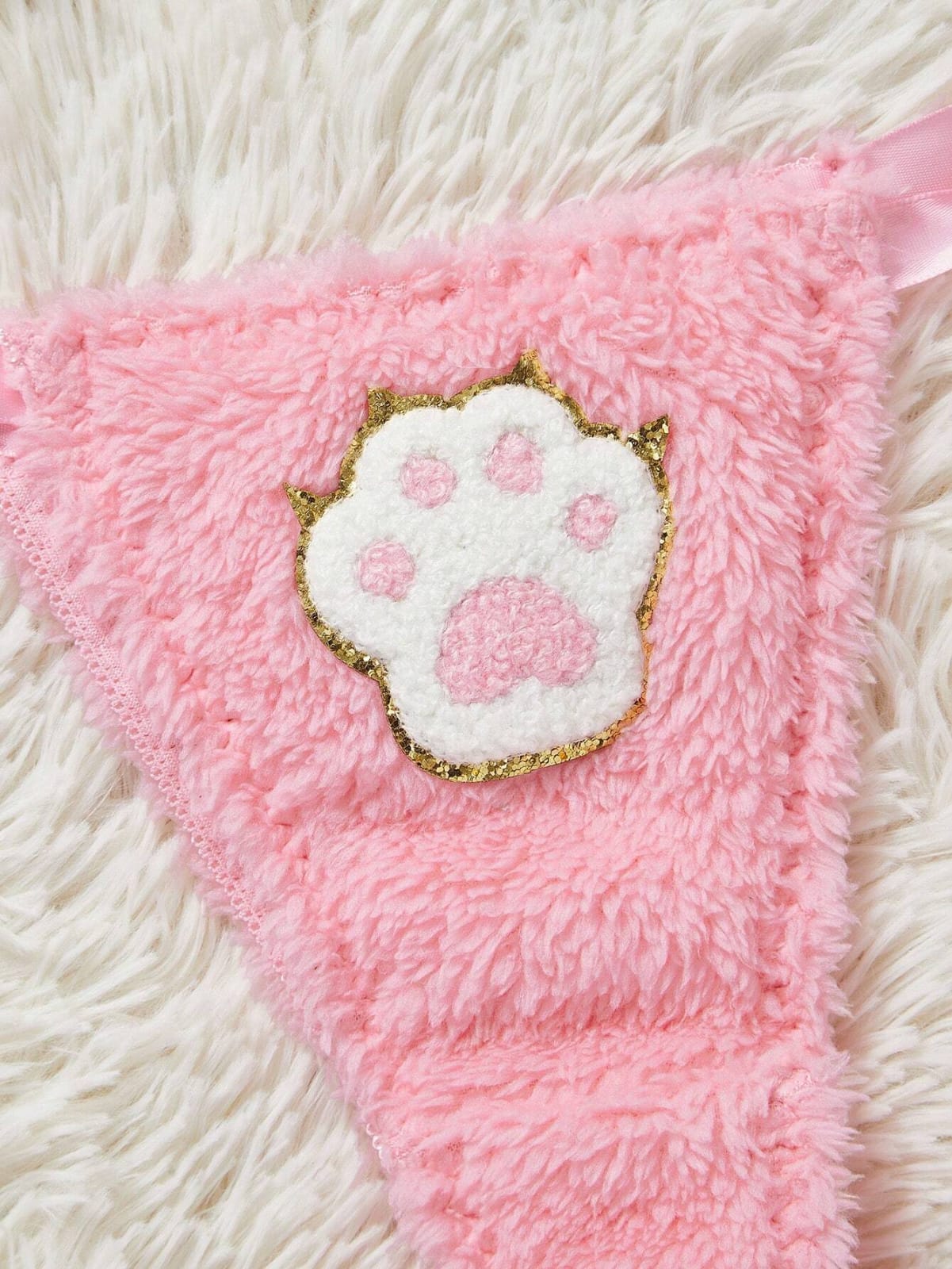 SHEIN Cartoon Graphic Lingerie Set, Bra & Panty Set